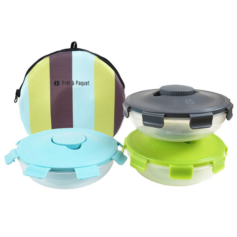Prêt-à-Paquet Salad Lunch Boxes - Set of 3