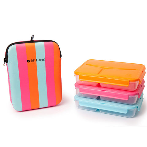 Prêt-à-Paquet Salad Lunch Boxes - Set of 3