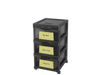 Image of 3 Storage Drawers with Erase Marker - 5L
