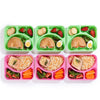 Image of Colored Reusable Lunch Boxes - Set of 9