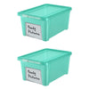 Image of Storage Boxes with Erase Marker 5L - Set of 2