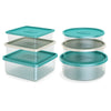 Image of stackable plastic boxes