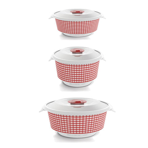red Microwave Cookware
